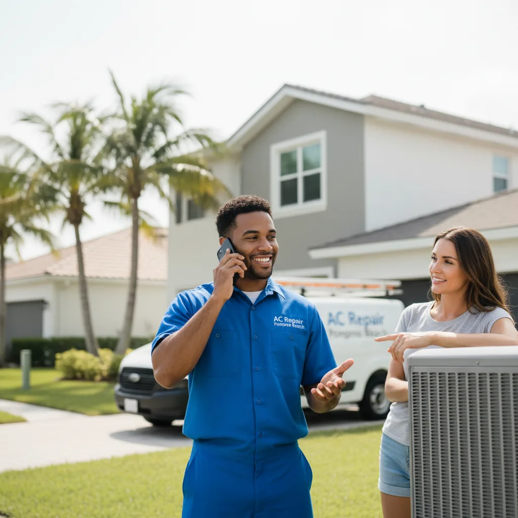 AC Repair Pompano Beach customer support in Hosford